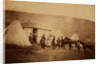 Captain Webb's hut, 4th Dragoon Guards, Crimean War by Roger Fenton