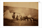 Captain Webb's hut, 4th Dragoon Guards, Crimean War by Roger Fenton