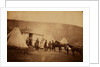 Captain Webb's hut, 4th Dragoon Guards, Crimean War by Roger Fenton