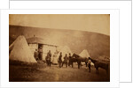 Captain Webb's hut, 4th Dragoon Guards, Crimean War by Roger Fenton