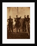 General Bosquet giving orders to his staff, Crimean War by Roger Fenton