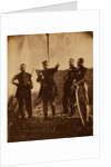 General Bosquet giving orders to his staff, Crimean War by Roger Fenton