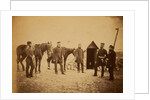 Brigadier-General Garrett & officers of his staff, Crimean War by Roger Fenton