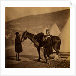 Lieutenant King, 4th Light Dragoons, Crimean War by Roger Fenton