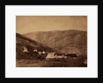 Encampment of the 71st Regiment at Balaclava commissariat camp &c, Crimean War by Roger Fenton
