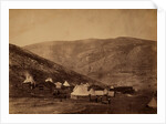 Encampment of the 71st Regiment at Balaclava commissariat camp &c, Crimean War by Roger Fenton