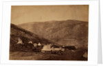 Encampment of the 71st Regiment at Balaclava commissariat camp &c, Crimean War by Roger Fenton