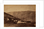 Encampment of the 71st Regiment at Balaclava commissariat camp &c, Crimean War by Roger Fenton