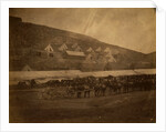 Field train, horse artillery, Crimean War by Roger Fenton