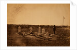 The tombs of the generals on Cathcart's Hill, Crimean War by Roger Fenton