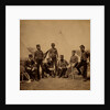 Officers of the 90th Regiment, Crimean War by Roger Fenton
