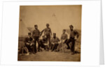 Officers of the 90th Regiment, Crimean War by Roger Fenton