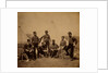 Officers of the 90th Regiment, Crimean War by Roger Fenton