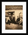 Railway officials, messrs. Swan, Cadell, Middleton, Howse, & Kellock, Crimean War by Roger Fenton