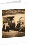 Railway officials, messrs. Swan, Cadell, Middleton, Howse, & Kellock, Crimean War by Roger Fenton