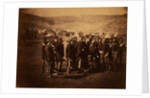 Colonel Doherty, officers & men of the 13th Light Dragoons, Crimean War by Roger Fenton