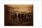 Colonel Doherty, officers & men of the 13th Light Dragoons, Crimean War by Roger Fenton
