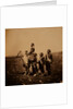 Ismail Pacha on horseback, with Turkish officers, Crimean War by Roger Fenton