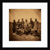 General Cissé, with officers & soldiers of General Bosquet's Division, Crimean War by Roger Fenton