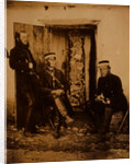 Major General Sir R. Dacres, Captain Hamley & Colonel Adye, Crimean War by Roger Fenton