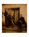 Major General Sir R. Dacres, Captain Hamley & Colonel Adye, Crimean War by Roger Fenton