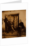 Major General Sir R. Dacres, Captain Hamley & Colonel Adye, Crimean War by Roger Fenton