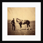 Major Woodford, Rifle Brigade, Crimean War by Roger Fenton
