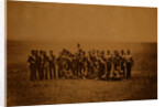 Officers of the 88th Regiment, Crimean War by Roger Fenton