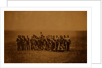 Officers of the 88th Regiment, Crimean War by Roger Fenton