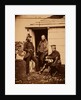 Captain Ponsonby, Captain Pearson & Captain Markham, on the staff of Sir George Brown, Crimean War by Roger Fenton