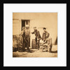 Lieutenant General Barnard, C.B., Captain Barnard & servants, Crimean War by Roger Fenton