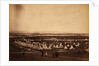 Looking towards Mackenzie's Heights, tents of the 33rd Regiment in the foreground, Crimean War by Roger Fenton