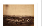 Looking towards Mackenzie's Heights, tents of the 33rd Regiment in the foreground, Crimean War by Roger Fenton