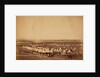 Looking towards Mackenzie's Heights, tents of the 33rd Regiment in the foreground, Crimean War by Roger Fenton