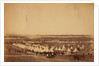 Looking towards Mackenzie's Heights, tents of the 33rd Regiment in the foreground, Crimean War by Roger Fenton