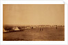 Looking towards St. George's Monastery, tents of the 4th Division in the foreground, Crimean War by Roger Fenton