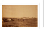 Looking towards St. George's Monastery, tents of the 4th Division in the foreground, Crimean War by Roger Fenton