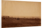 Camp of the 3rd Division, French tents in the distance, Crimean War by Roger Fenton