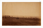 Camp of the 3rd Division, French tents in the distance, Crimean War by Roger Fenton