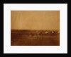 French left attack, Kamiesch in the distance - tents of Sir John Campbell in the foreground, Crimean War by Roger Fenton