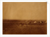French left attack, Kamiesch in the distance - tents of Sir John Campbell in the foreground, Crimean War by Roger Fenton