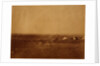 French left attack, Kamiesch in the distance - tents of Sir John Campbell in the foreground, Crimean War by Roger Fenton