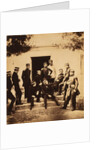 Head Quarters staff, Crimean War by Roger Fenton