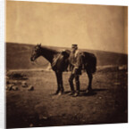 Colonel Dickson, Royal Engineers, Crimean War by Roger Fenton
