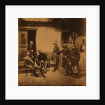 Major General Estcourt, Adj.-Gen. Major De Morel, Captain Thompson, Lieutenant-Colonel Blane, Major Kirkland, Lieutenant-Colonel the Honourable W.L. Pakenham, officers of his staff by Roger Fenton