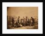 Cooking house, 8th Hussars, Crimean War by Roger Fenton