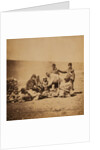 Group of the 47th Regiment, winter dress, ready for the trenches, Crimean War by Roger Fenton