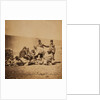 Group of the 47th Regiment, winter dress, ready for the trenches, Crimean War by Roger Fenton