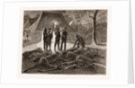 The First Day's Sport: The Prince's Bag, India by Anonymous