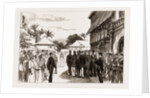 The Royal Visit To India: The Prince Of Wales At Goa: Arrival At The Governor's Palace by Anonymous